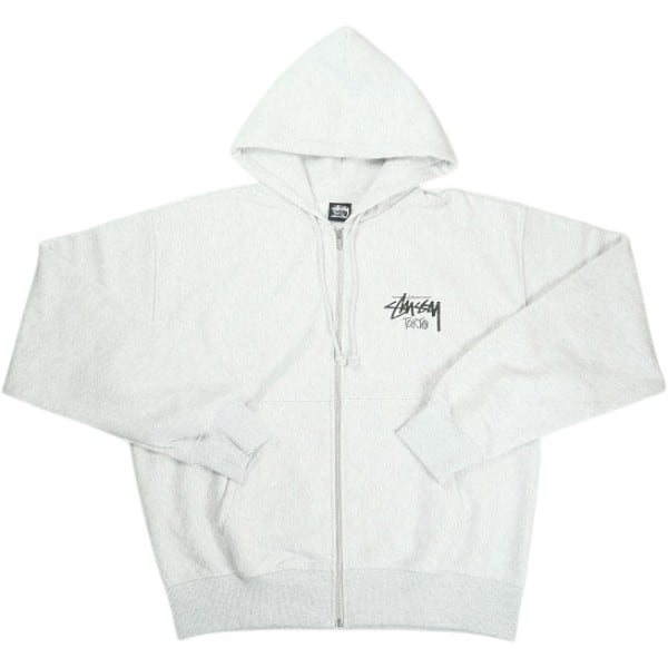 Size【M】 STUSSY ステューシー STOCK LONDON ZIP HOOD BLACK ロンドン