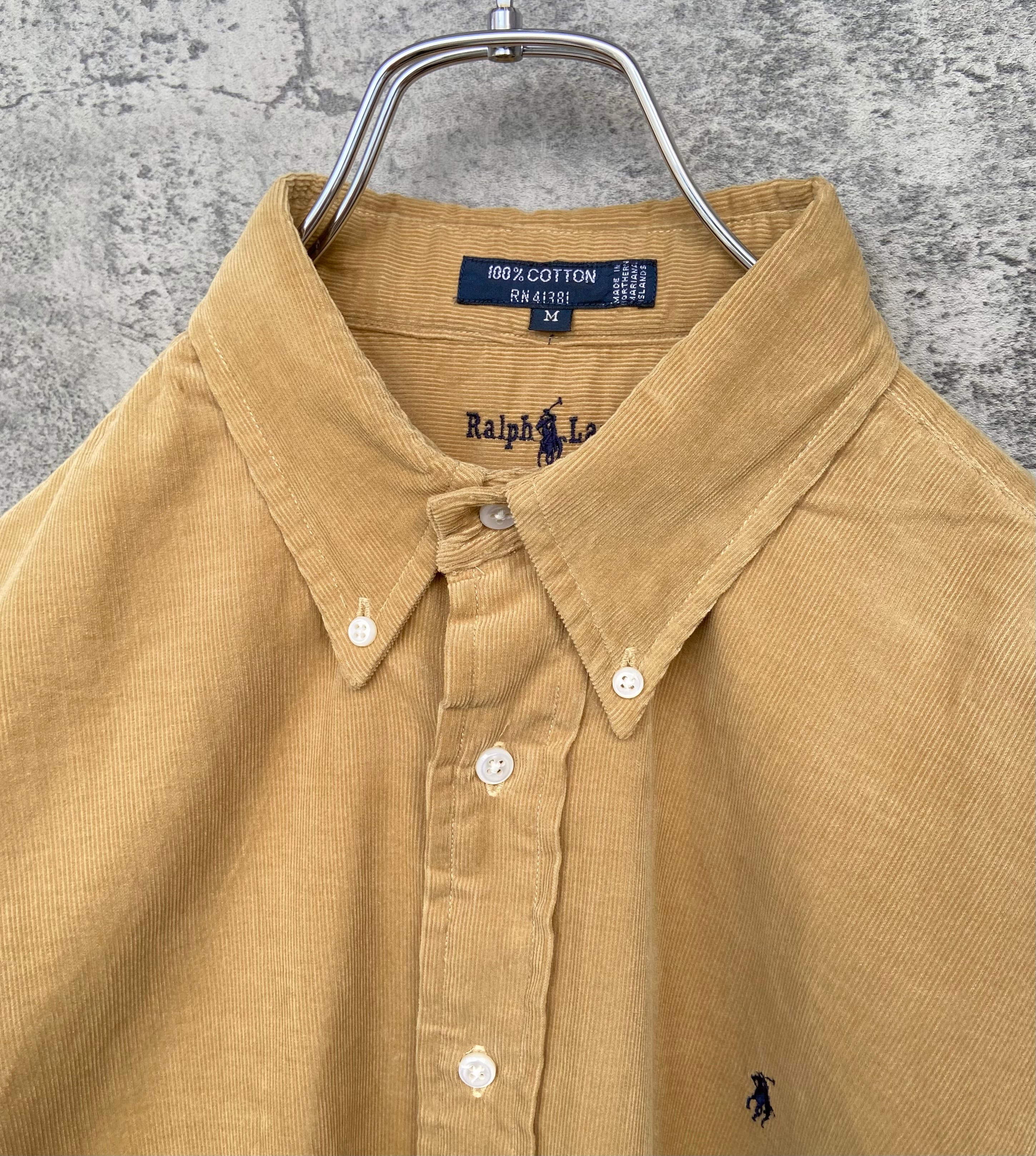 RALPH LAUREN ポロ ラルフローレン コーデュロイ BD長袖シャツ