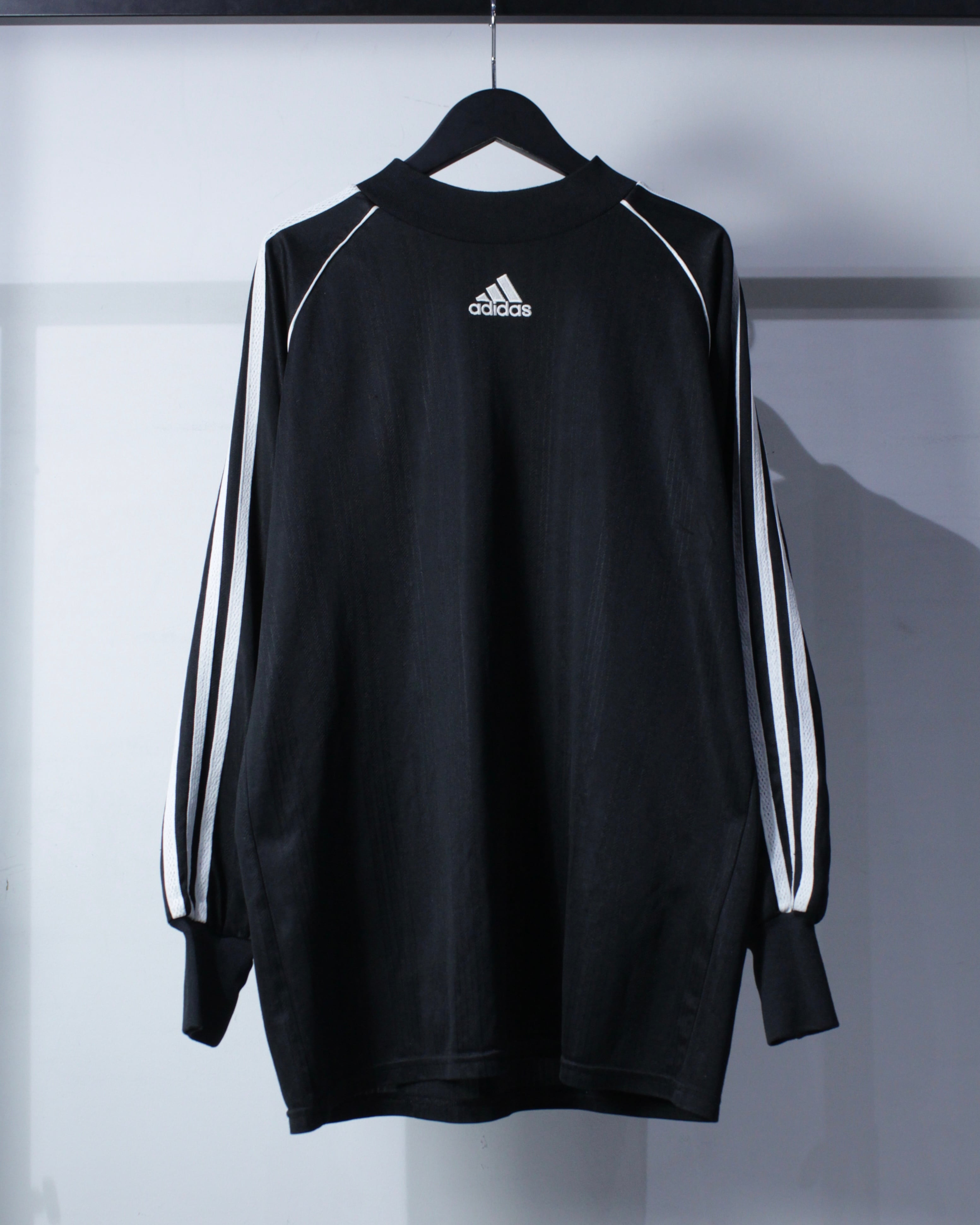 【タグ付デッドストック】 日本代表  1999-2000 GK ブラック Caka BLACK】“adidas”Monotone Loose Goalkeeper Shirt | Caka(カカ