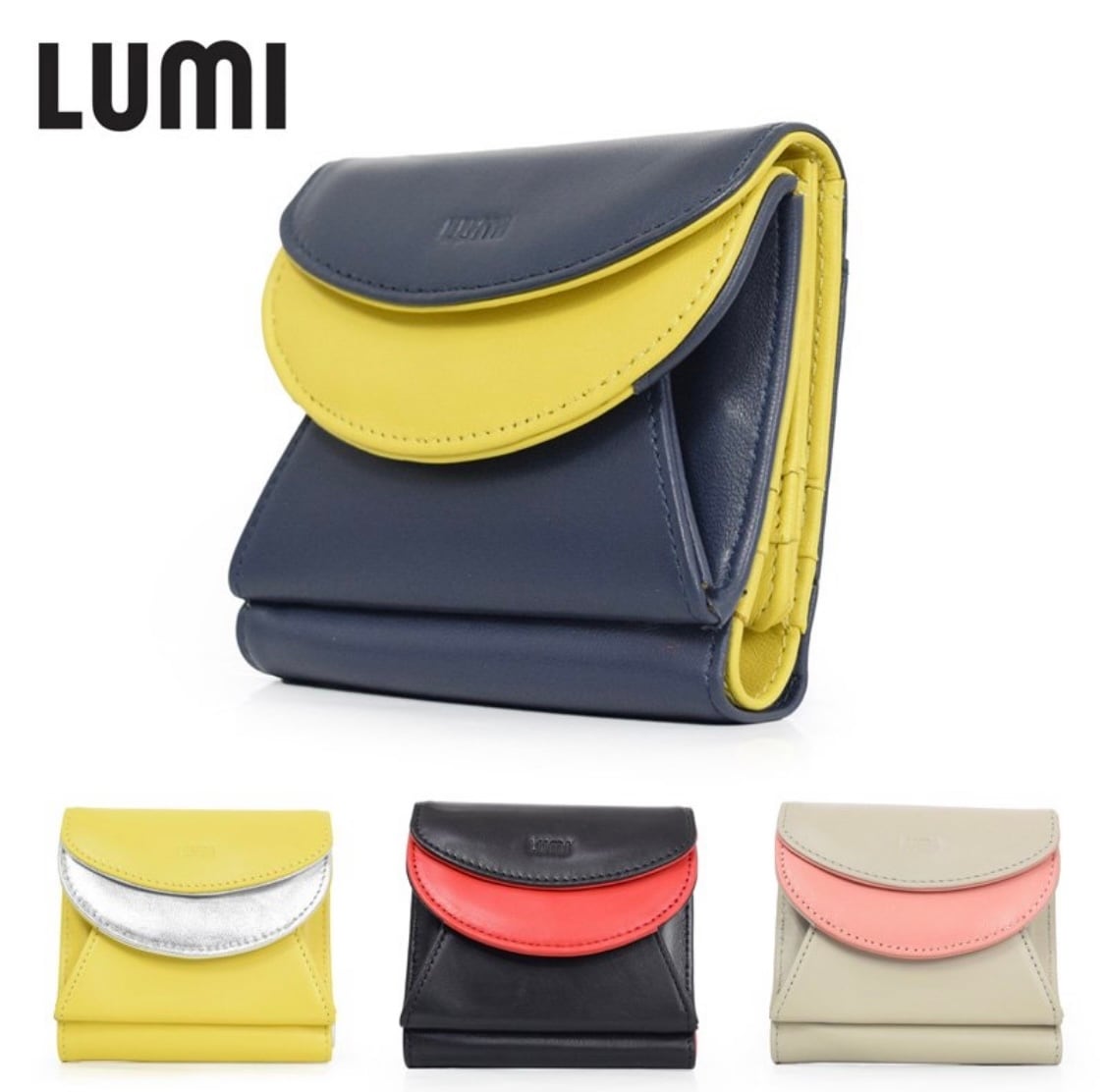 LUMI 本革 財布 フィンランド クセになる肌触り！フィンランドエルク・ラウンドミニ財布（鹿革