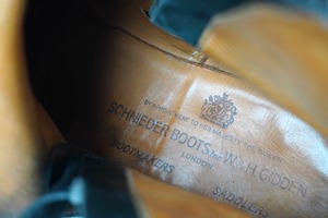 【SCHNIEDER BOOTS】Jodhpur BLK 8 (Second Hand)
