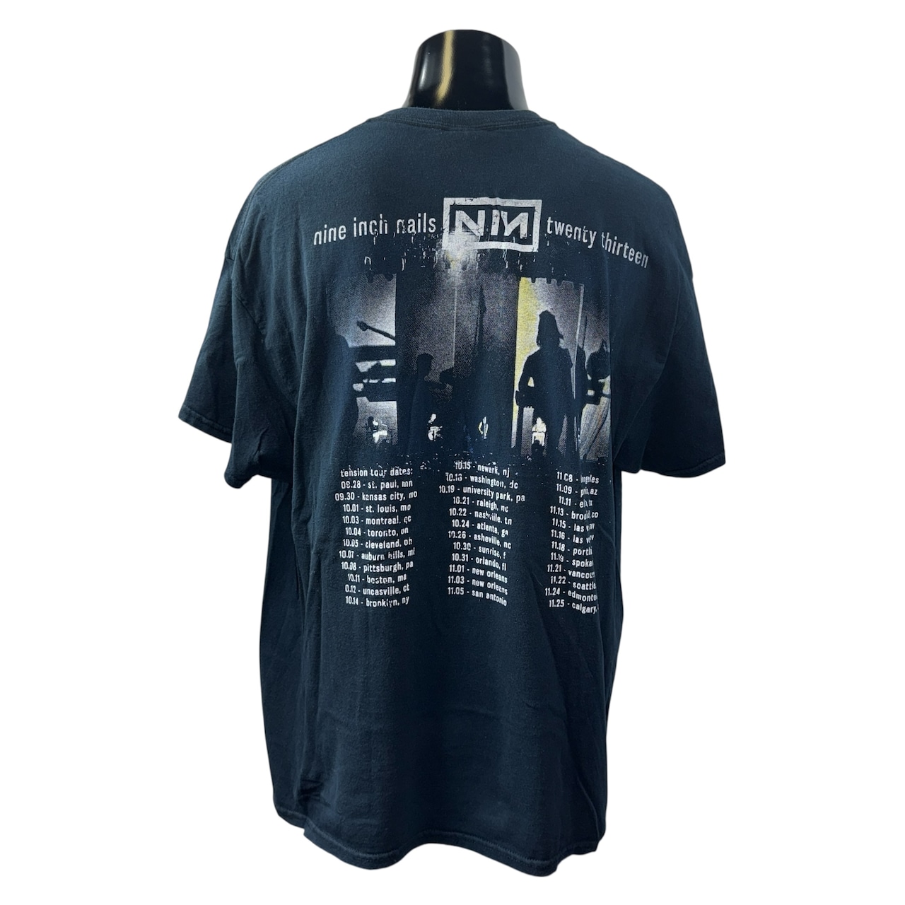 【NINE INCH NAILS】ナインインチネイルズ GILDANタグ Tシャツ XL