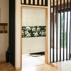 【受注生産】 のれん たちばな  幅85ｘ丈150cm