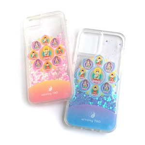 曼荼羅 グリッターiPhoneケース〈仏像スマホケース〉