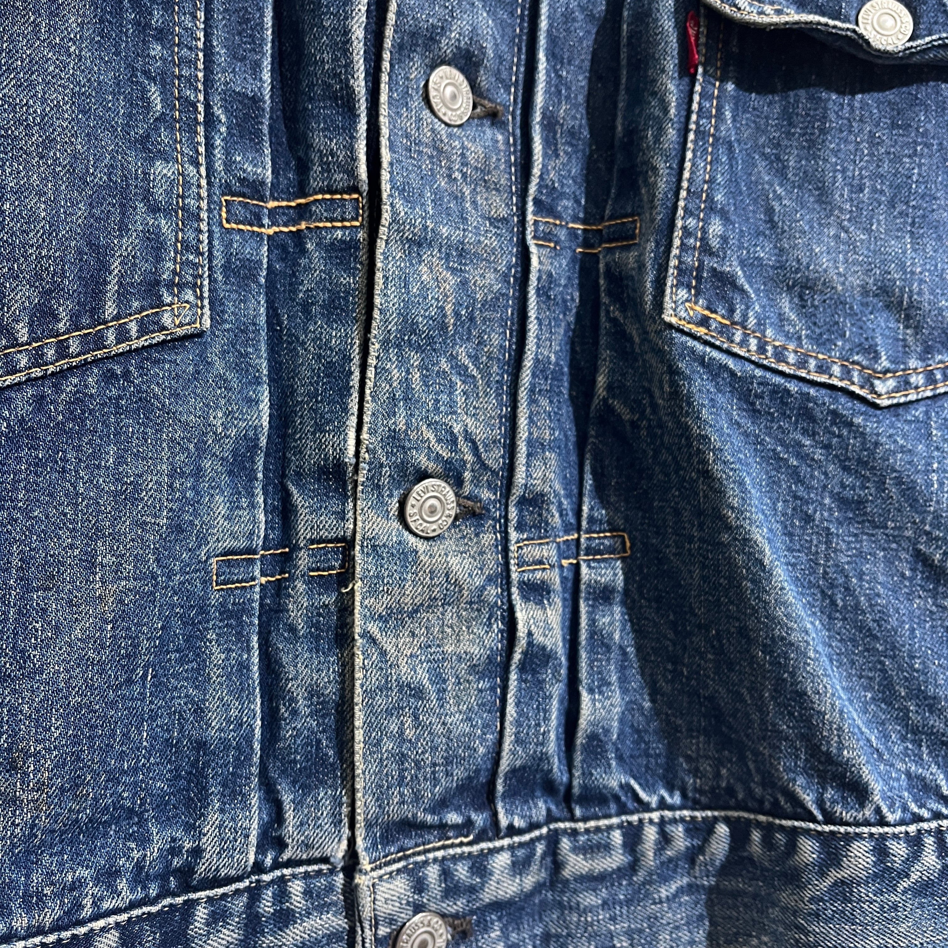 ジャケット・アウター LEVI'S 507XX DENIM VEST ONE SIDE TAB 50s 50s Levi's 507XX Denim Jacket One Side Tab 50年代 リーバイス 507XX