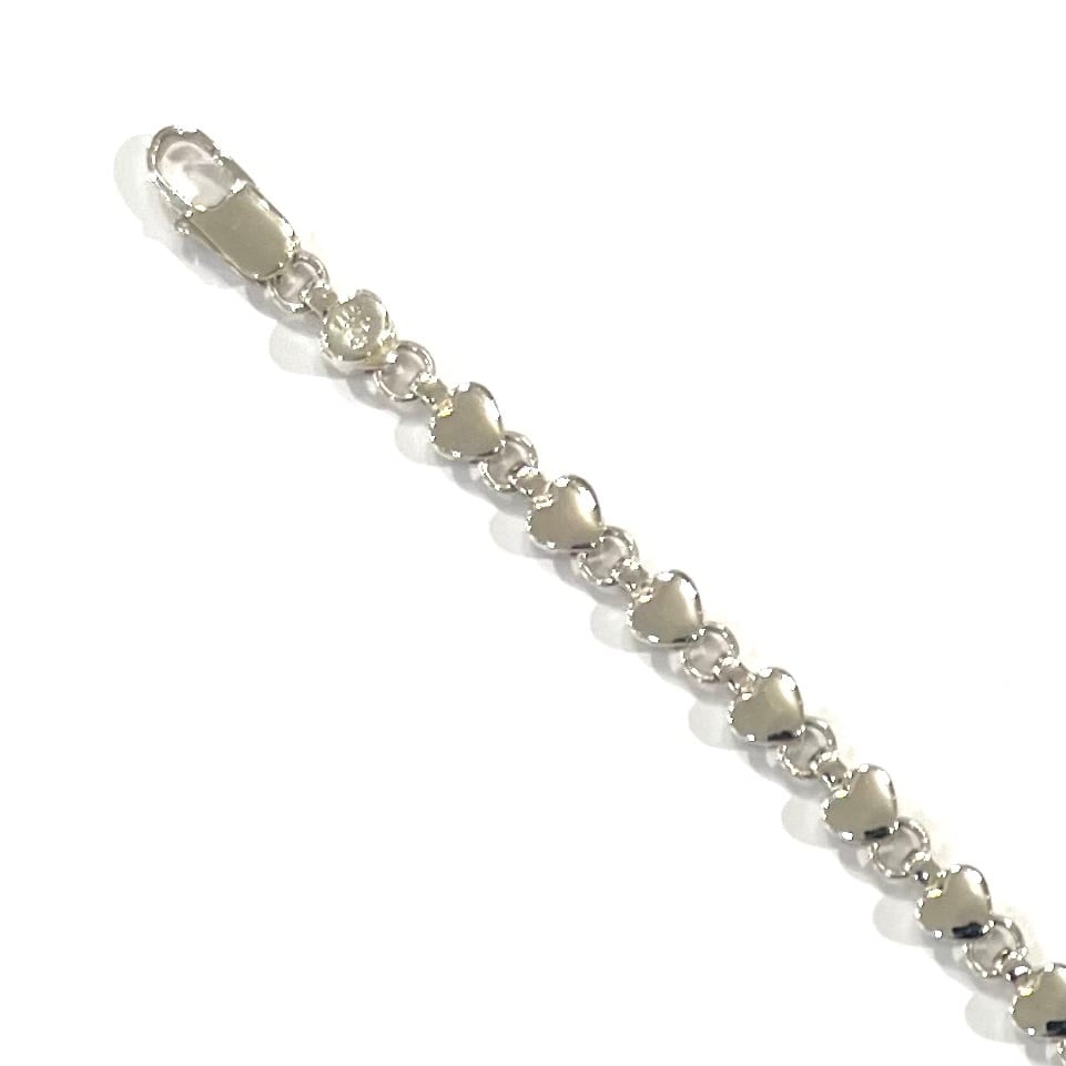 TIFFANY&CO. 】 2756 ティファニー ハートパフリンク ブレスレット