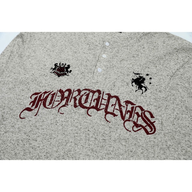 ウエスタンレタリングホースモチーフヘンリーT 1col   R01795