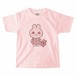 うさちゃんプリントキッズTシャツ