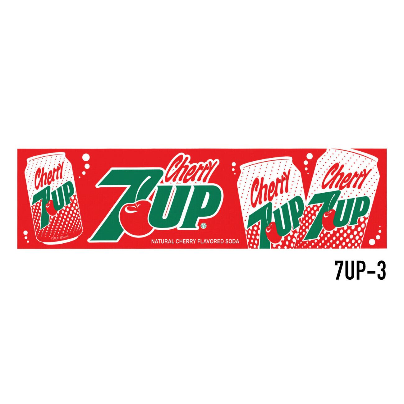 バンパーステッカー 7UP Cherry | アメリカン雑貨 プラウドワークス