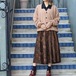 USA VINTAGE PATTERNED ALL OVER WOOL FLARE SKIRT/アメリカ古着総柄ウールフレアスカート