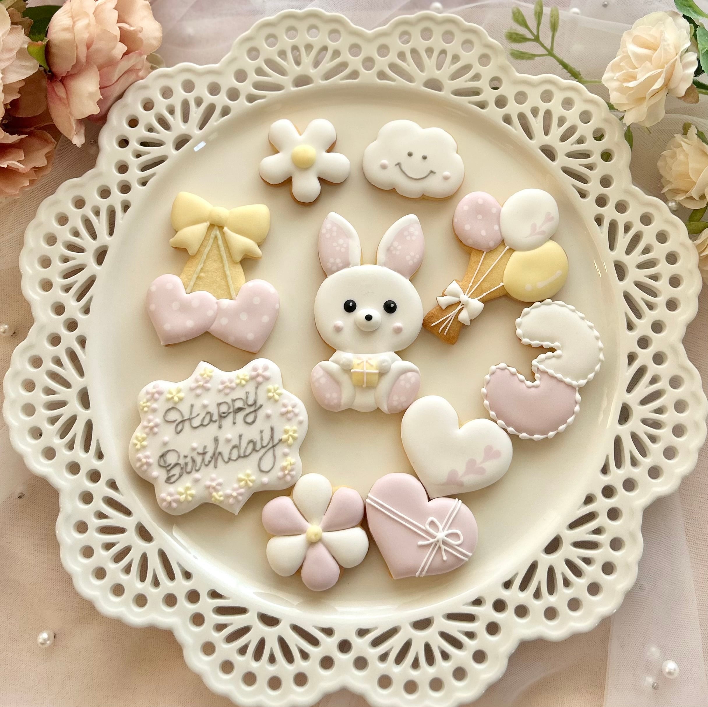 アイシングクッキーうさぎちゃんセット | Pay ID