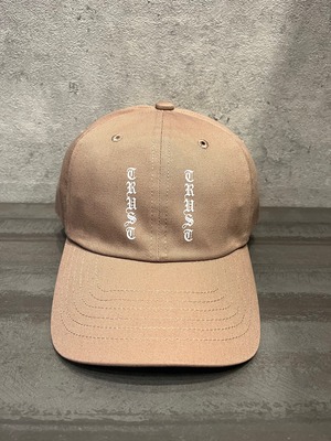 【スモーキーピンク】original LOGOプリントCAP