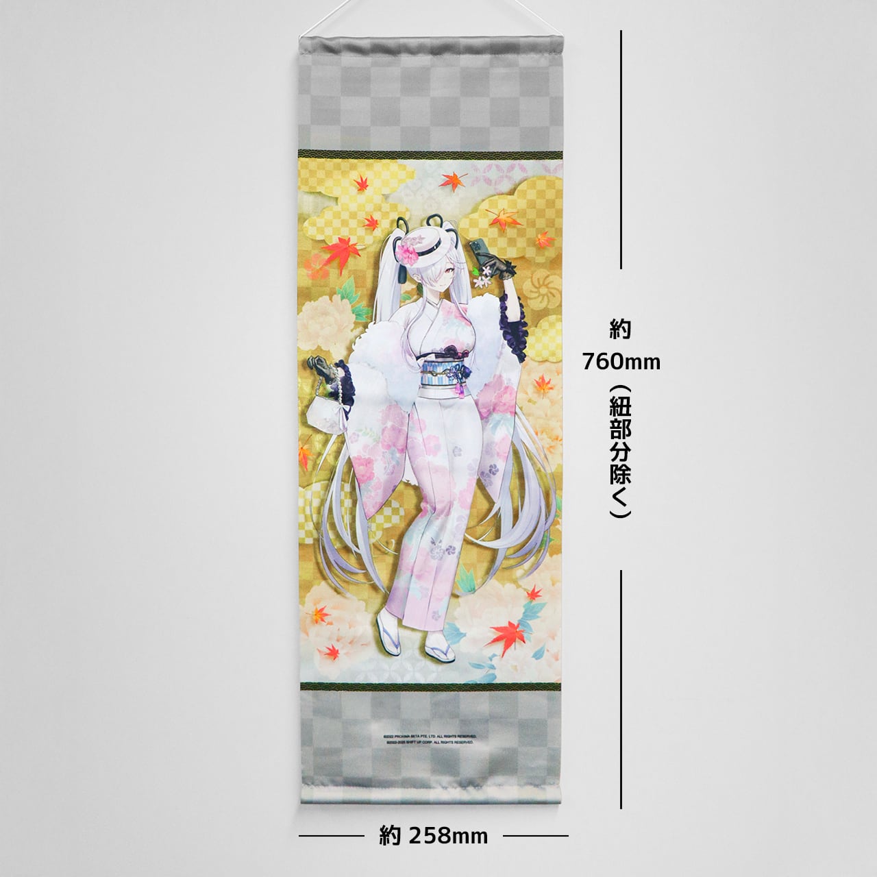 NIKKE 掛け軸風タペストリー シンデレラ（NIKKE in 京都 はんなり