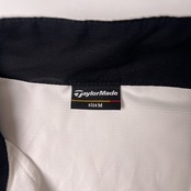 TaylorMade テーラーメイド ハーフジップ プルオーバー ウインドブレーカーM/ホワイト/ゴルフ
