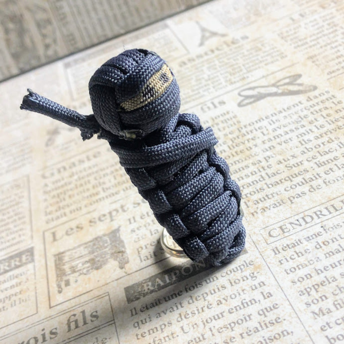 パラコード 忍者 キーホルダー 服部さんNV | Mask shop JKING Paracord