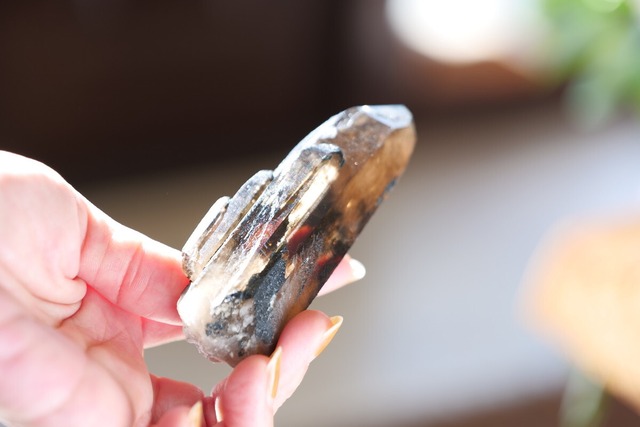 ポーランド産　スモーキークオーツ　ポイント(小)