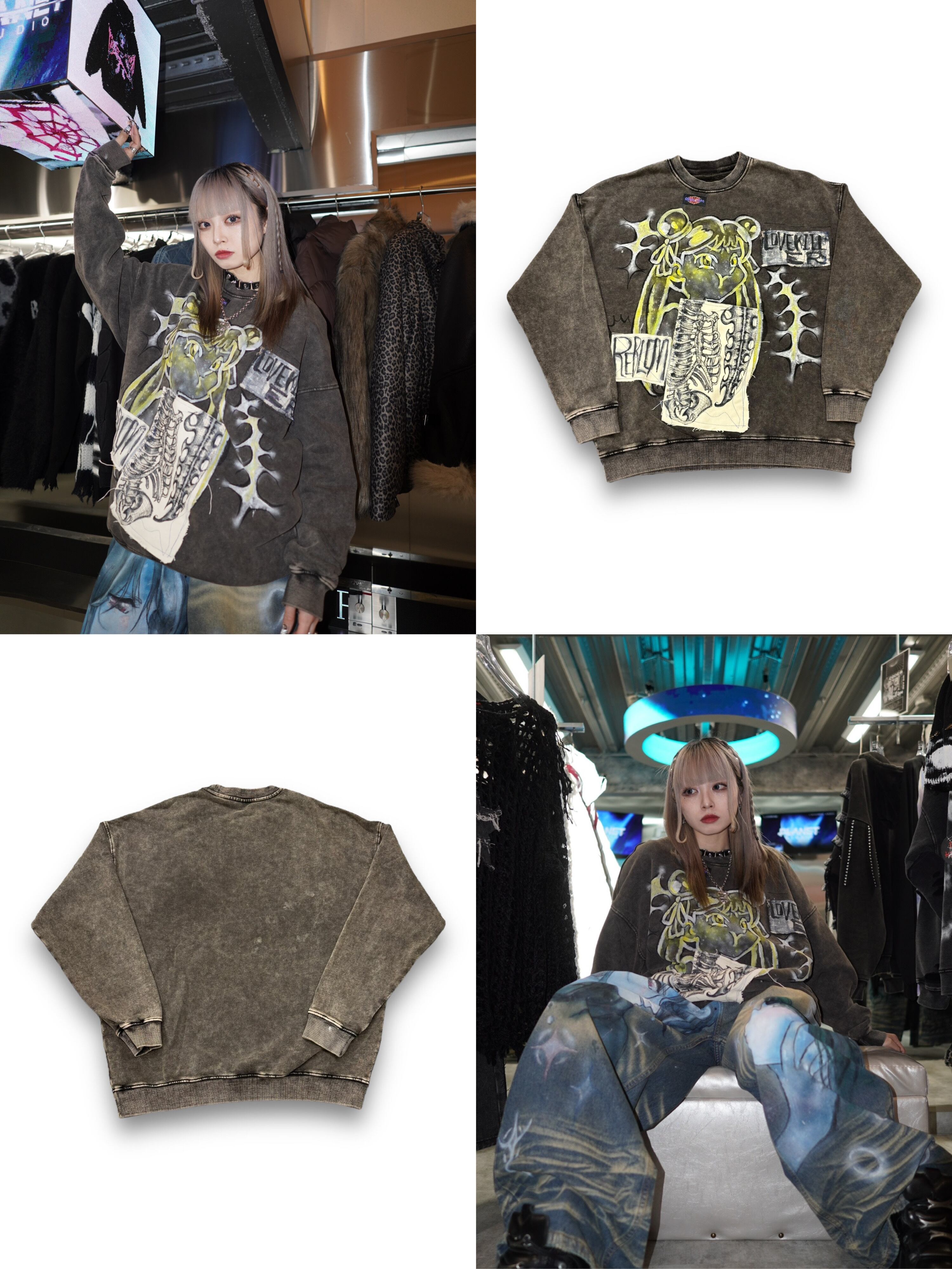 【LOVE KILLER× REBLOM】sweat(B)