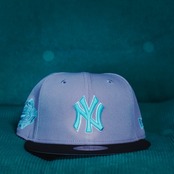 【gifthat別注】NEW ERA 59FIFTY/5950 NEYYANCO WS99 GRAY BLACK SEAGLASS