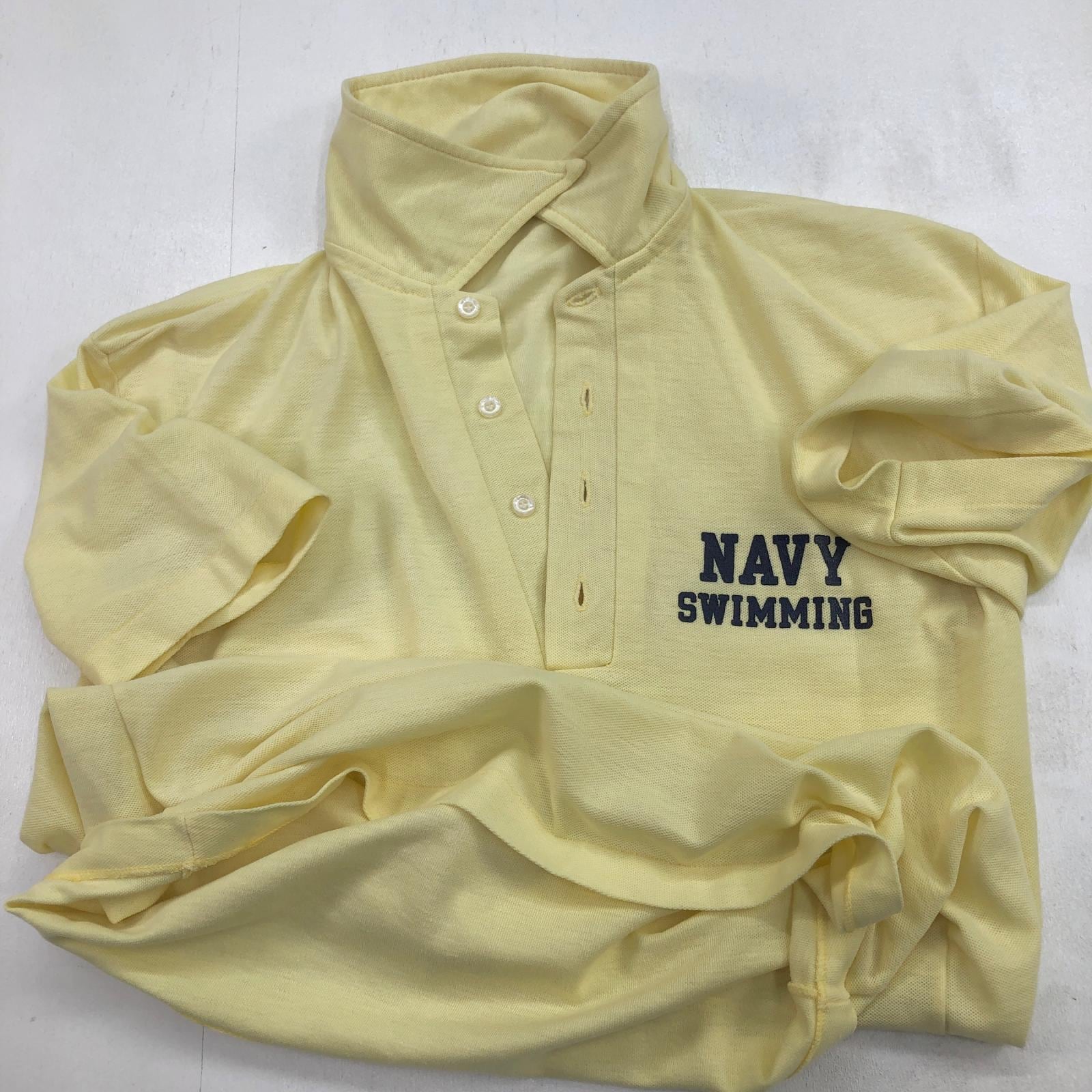 CHAMPION 70年代 USA製 バータグ 後期 襟芯入り NAVY SWIMMING ワン
