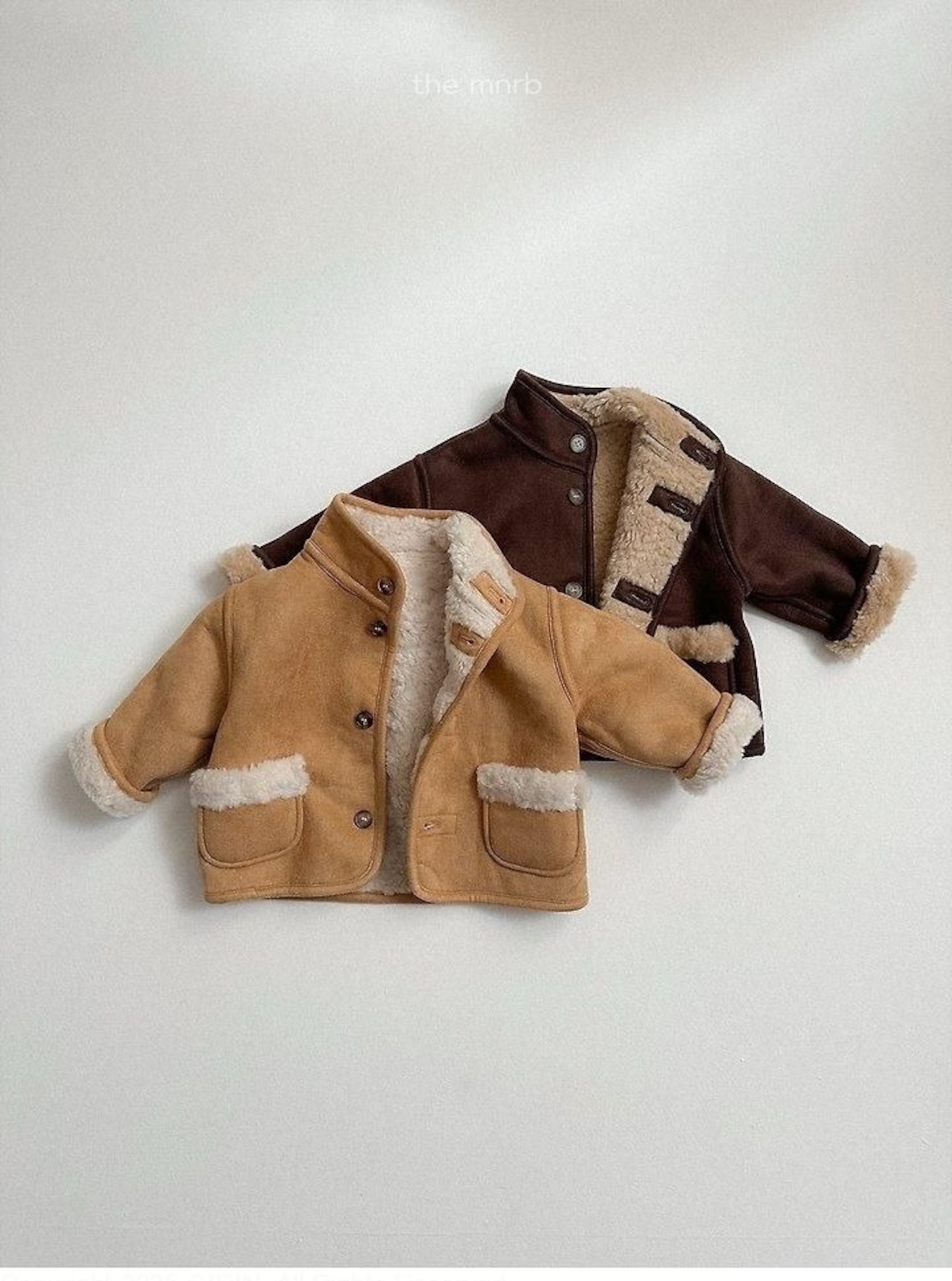 〖取寄〗韓国子供服 / 26winter / minirobe / リバーシブルムスタン / キッズ *S~XL*
