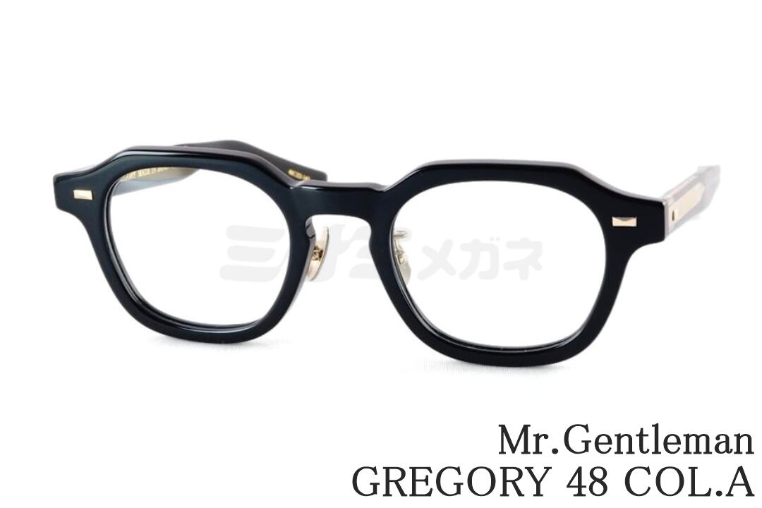 Mr.Gentleman メガネ GREGORY 48 COL.A ヘキサゴン グレゴリー48