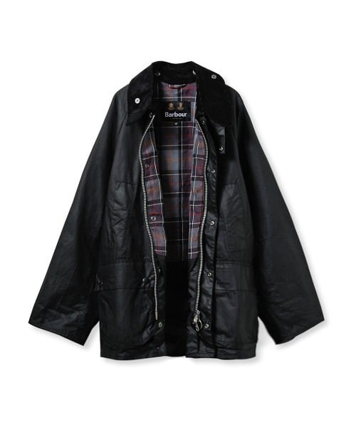 BARBOUR (ﾊﾞﾌﾞｱｰ) - OS BEDALE WAX JACKET (ｵｰﾊﾞｰｻｲｽﾞﾋﾞﾃﾞｲﾙﾜｯｸｽｼﾞｬｹｯﾄ