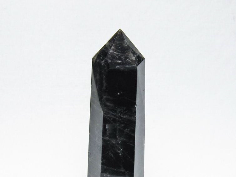 モリオン　六角柱　ポイント　風水 モリオン 六角柱 黒水晶 ポイント 置物 一点物 142-11230 | 天然石