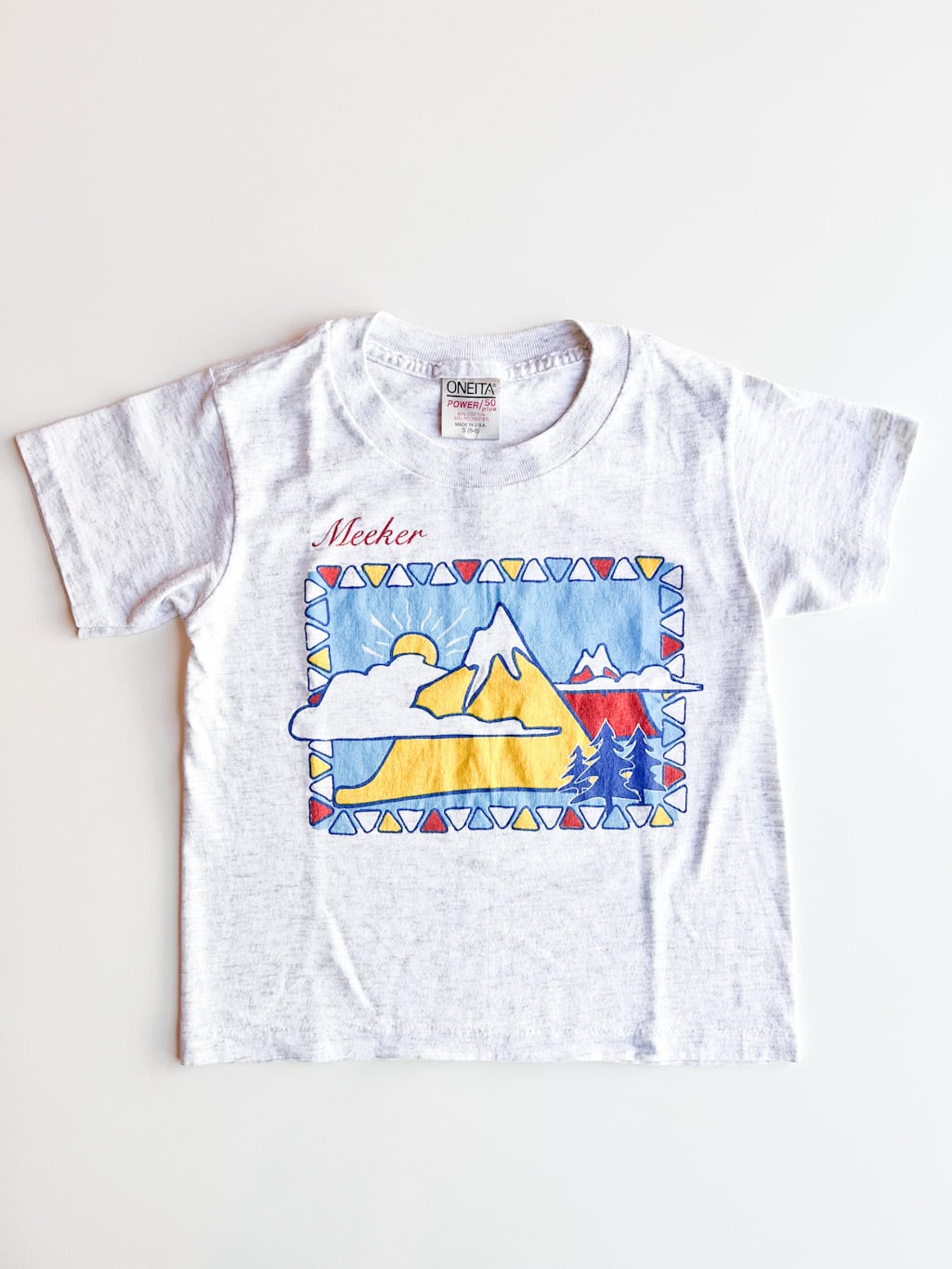 【115cm】VINTAGE 90's プリント Tシャツ【10416】※