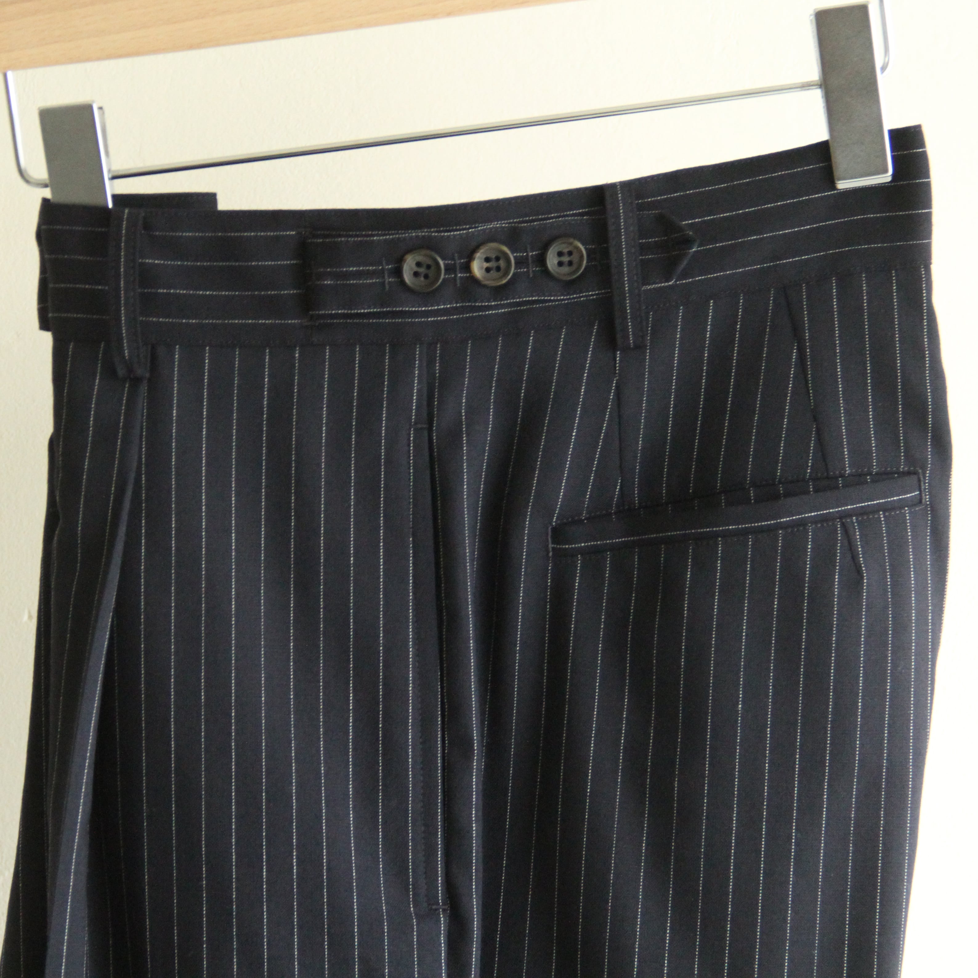 TENNE HANDCRAFTED MODERN ビッグポケットキュロット　⑤ TENNE HANDCRAFTED MODERN big pocket culottes(ブラック) - BAZAAR by