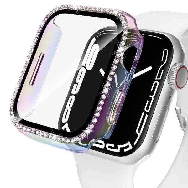 R1☆Apple Watchステンレスバンド 保護カバー ベルトケース キラキラ R1☆Apple Watchステンレスバンド 保護カバー ベルトケース キラキラ