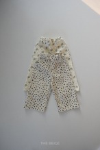 《予約》 the beige パターンストリングパンツ