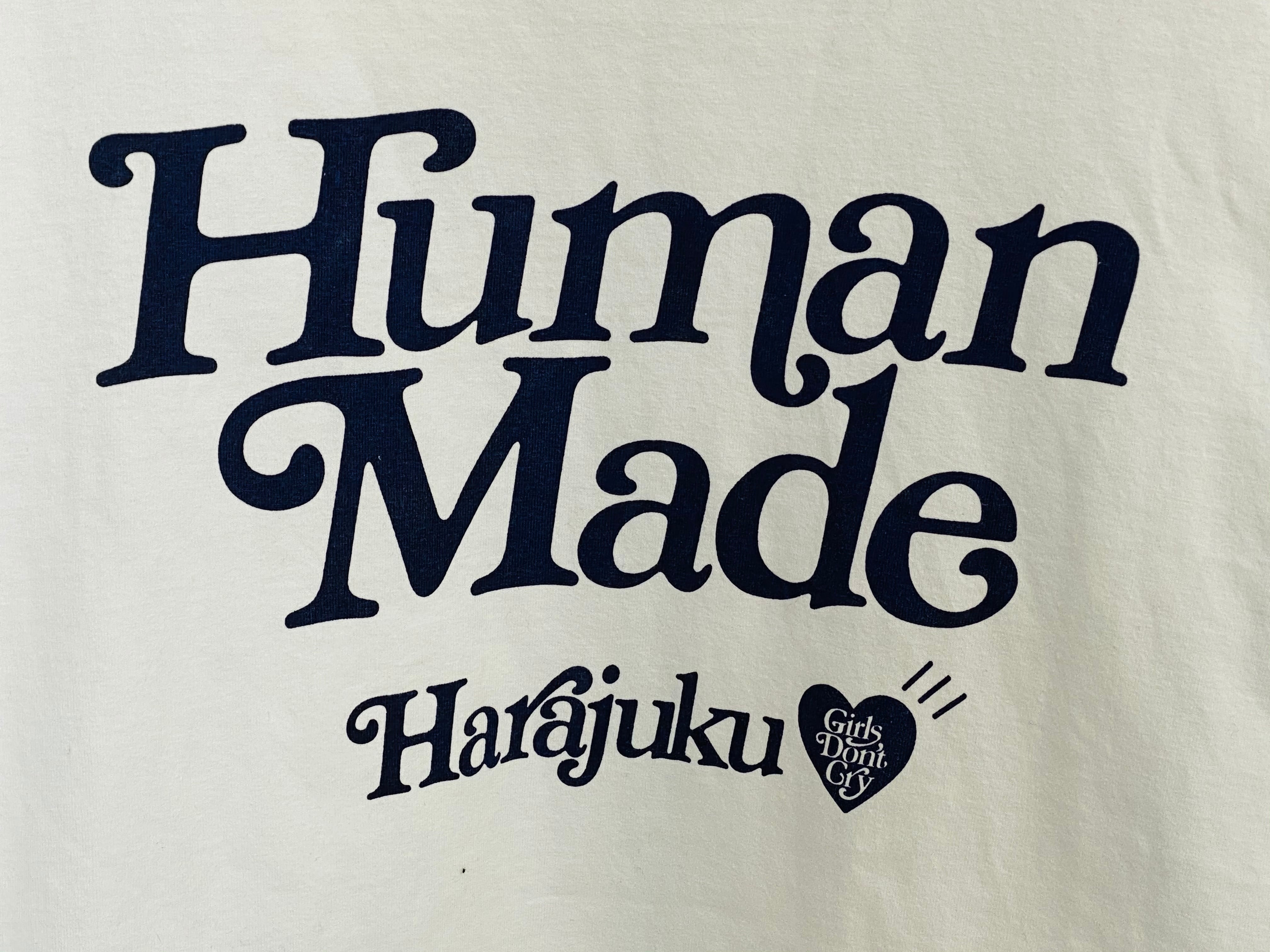 HUMAN MADE Girls Don't Cry Harajuku #1