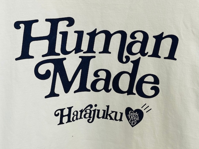 HUMAN MADE × Girls Don't Cry HARAJUKU TEE ♯1 WHITE XL 55JJ0080