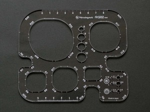 クラフト定規「ラジアスゲージ RG02」