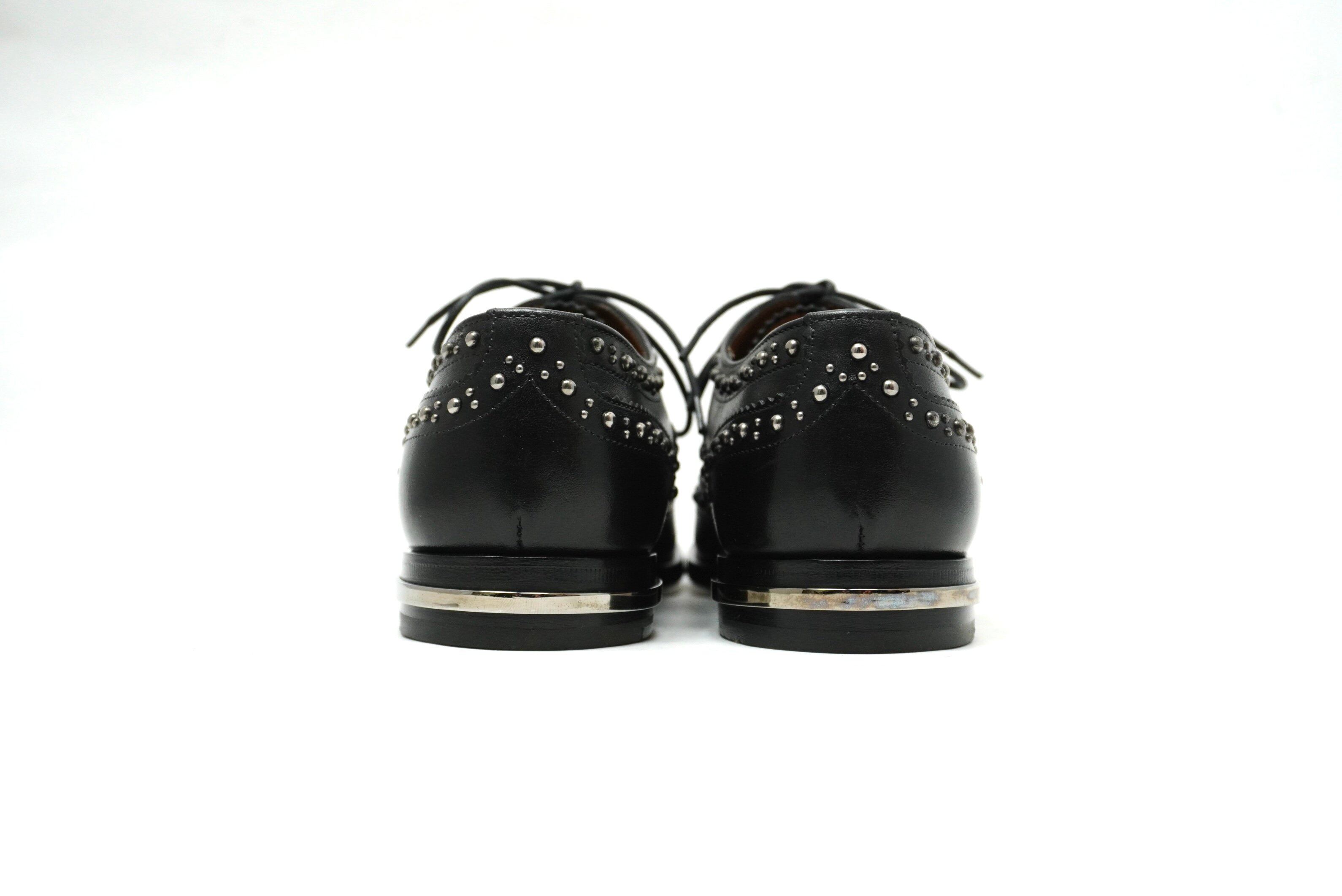 CHURCH'S】Burwood Met Studs F-Brogue BLK Size 36 1/2 (Second Hand