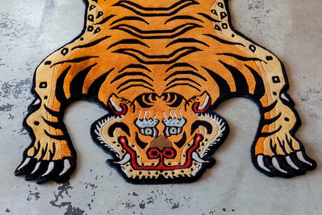 Tibetan Tiger Rug 《Mサイズ•プレミアムウール054》チベタンタイガーラグ