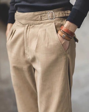 Vintage Style Gurkha Trousers  K0225