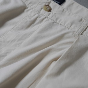 90s 初期型 USA製 Polo by Ralph Lauren POLO CHINO "Lightweight Twill" offwhite [W36L31相当] 古着