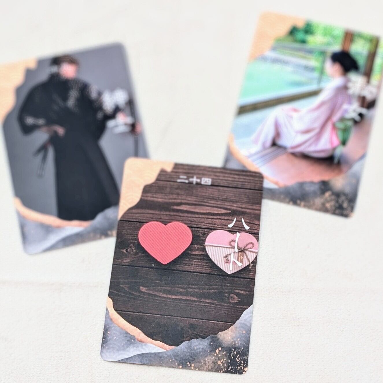 和風コーヒーカード | 龍花占心ストア