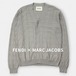 FENDI × MARC JACOBS フェンディ マーク ジェイコブス 22AW 総柄 ロゴ ウール カーディガン グレー FZC491 / J&NREUSE メンズ トップス