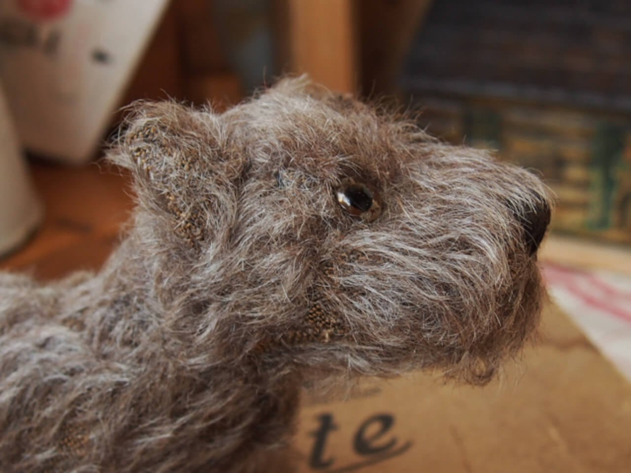 イギリスアンティーク 犬のぬいぐるみ | Pay ID