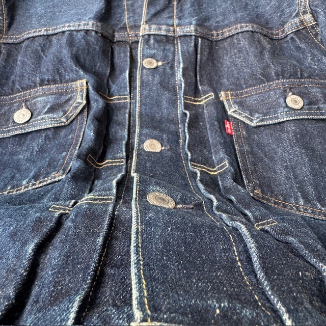 Levi’s 507XX デニムジャケット バレンシア工場 Sun Fade 90s セカンド 古着 40 画像14