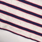 POLO RALPH LAUREN ポロラルフローレン ボーダー 長袖 ワンピース XS/レッド×ホワイト系 レディース