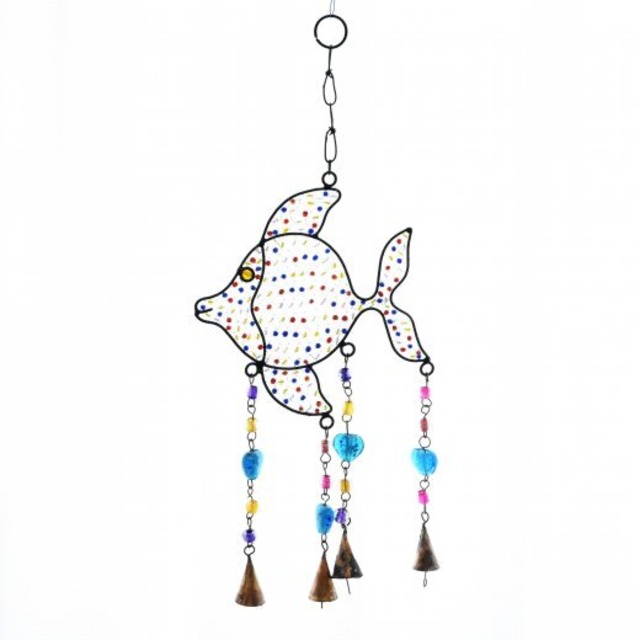 インド ウォール オーナメント 魚