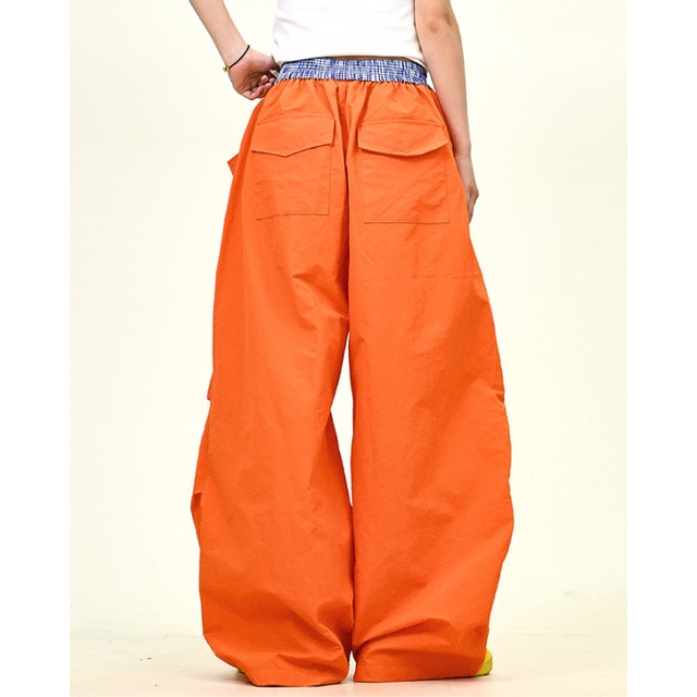 frill collar loose pants　フリルカラールーズパンツ　J1064