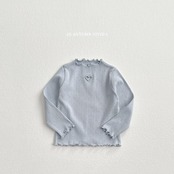 【取寄/韓国直送】VIVID-I ハートアイレットTシャツ|秋服|韓国子供服|26/AT