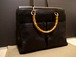 レア◆GUCCI グッチ バンブー A4対応 2way レザー トート バッグ