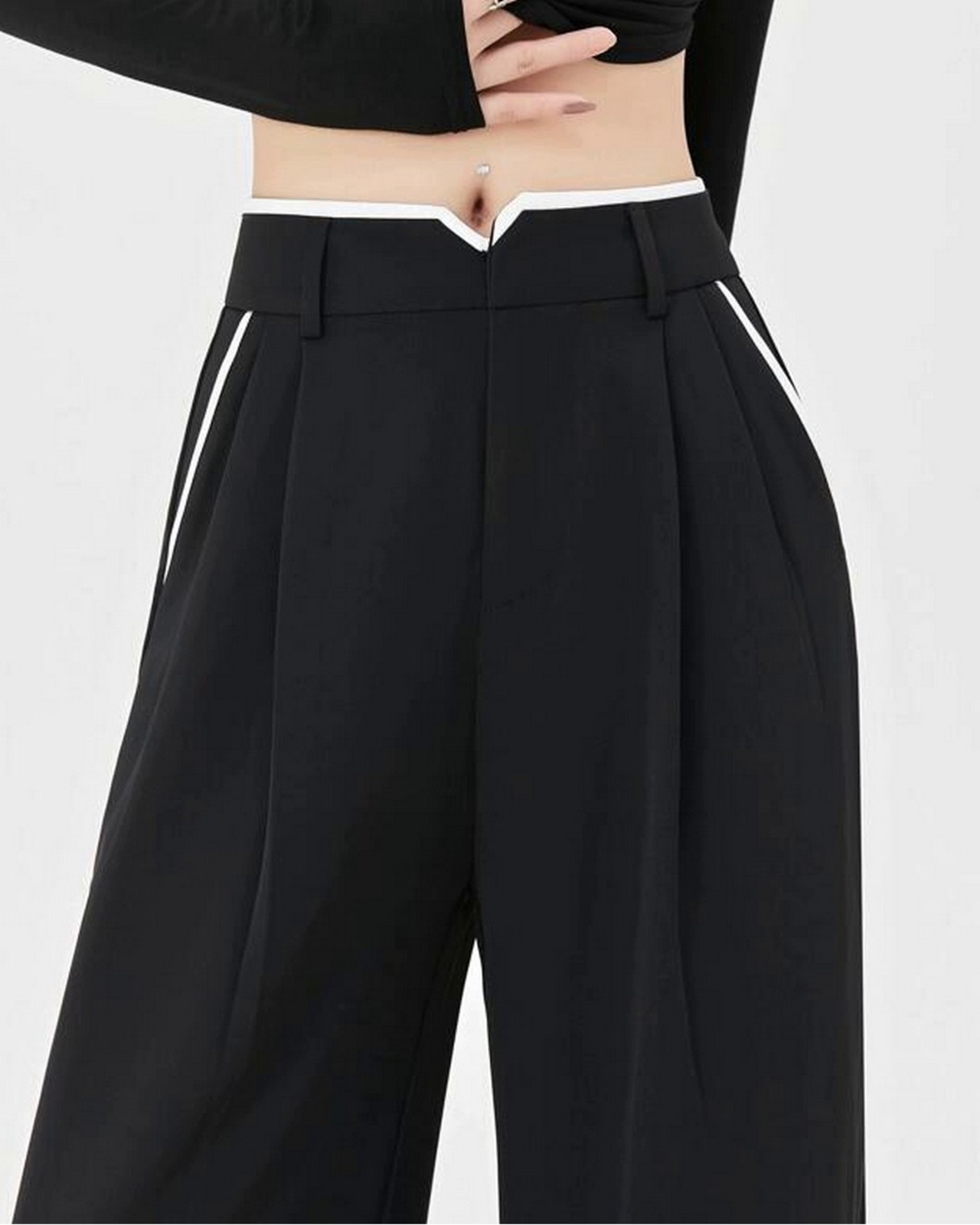 ドレープワイドスーツパンツ A0599 - 3