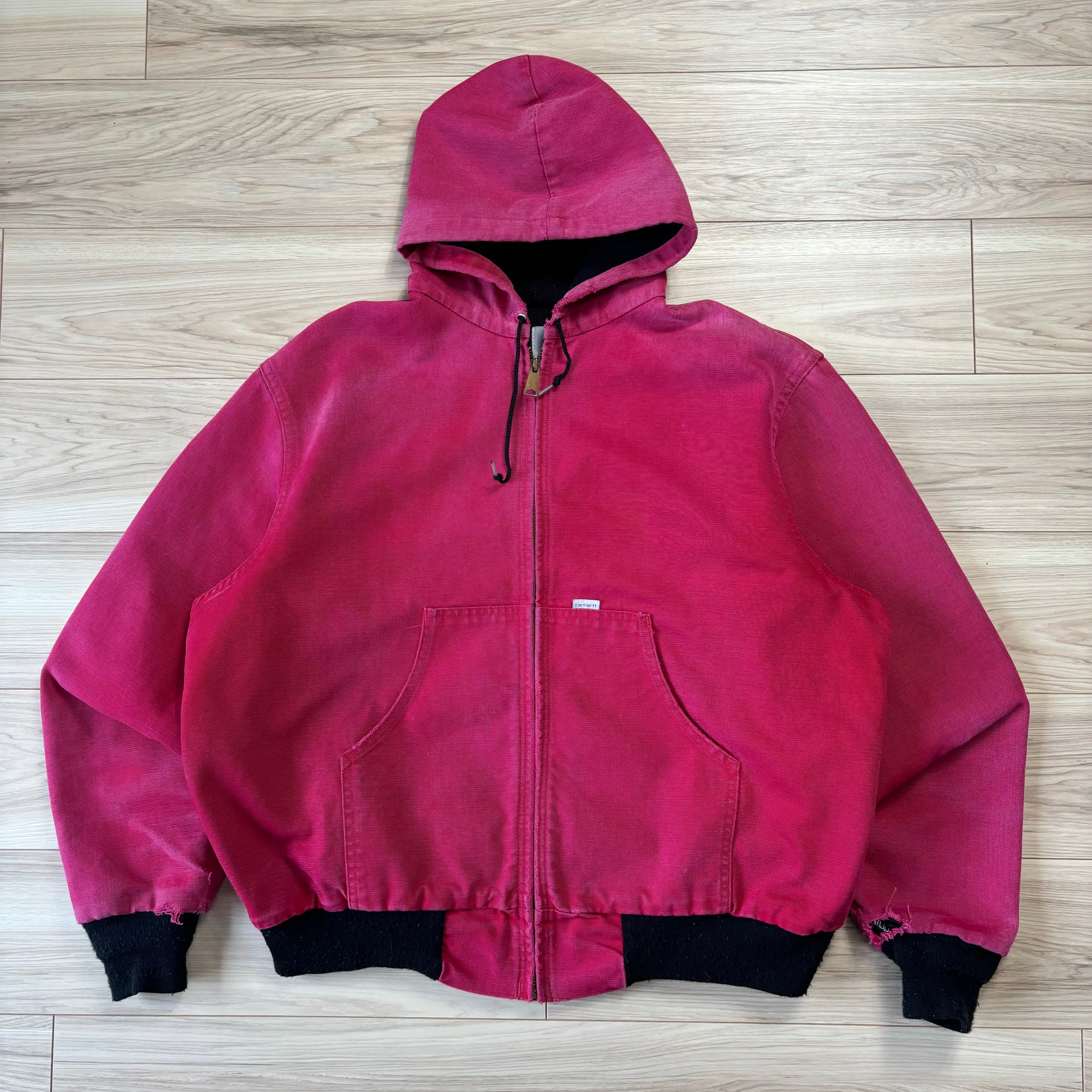 carhartt カーハート アクティブジャケット レアカラー レッド 裏地メッシュ フェード No.962