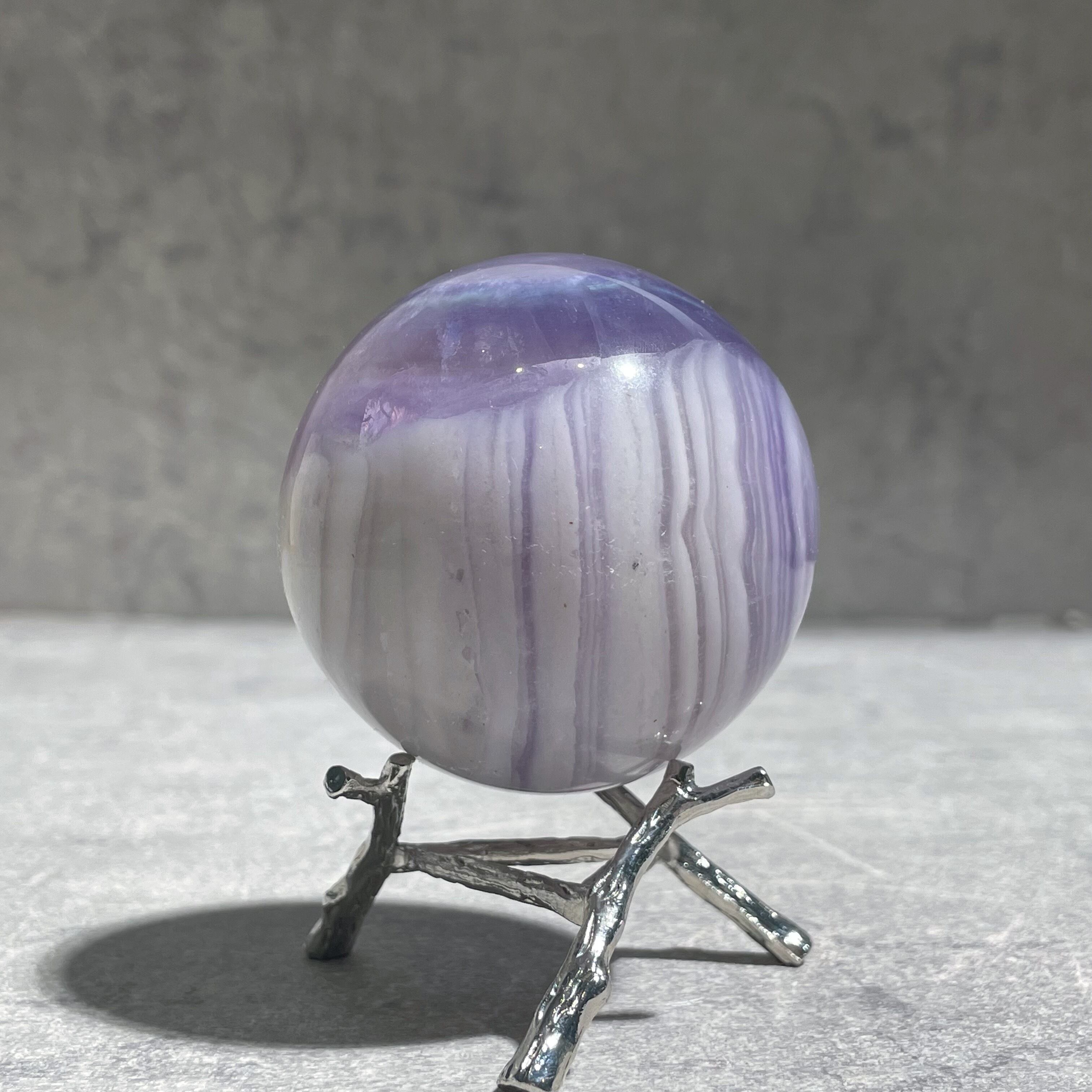 シルキーフローライト スフィア02◇ Silky Fluorite ◇天然石・鉱物